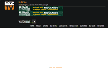 Tablet Screenshot of biztv.com